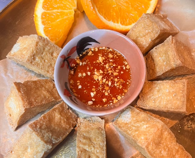 Fried Tofu.