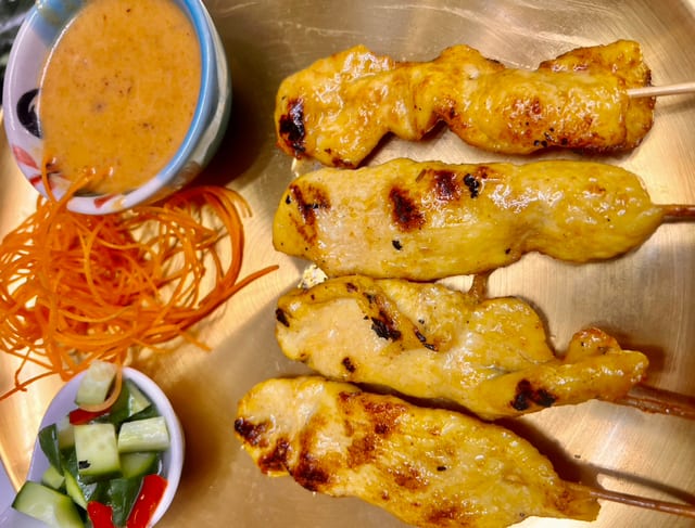 Chicken Satay.