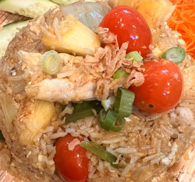 Pineapple Fried Rice.