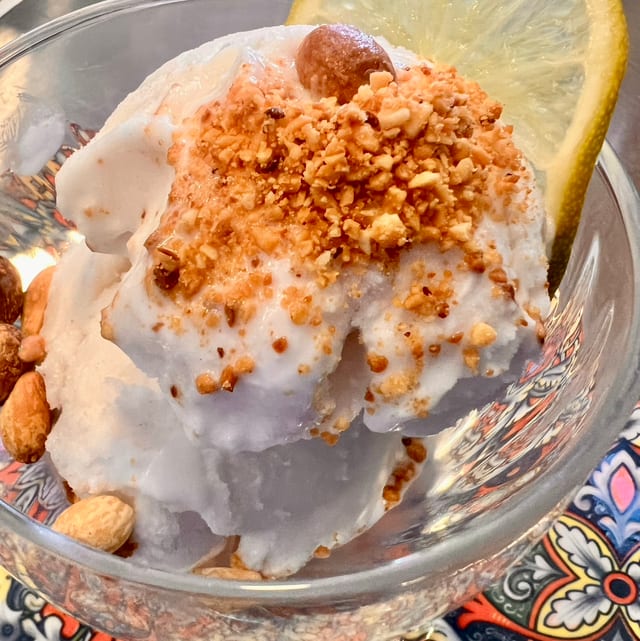 Coconut Ice Cream.