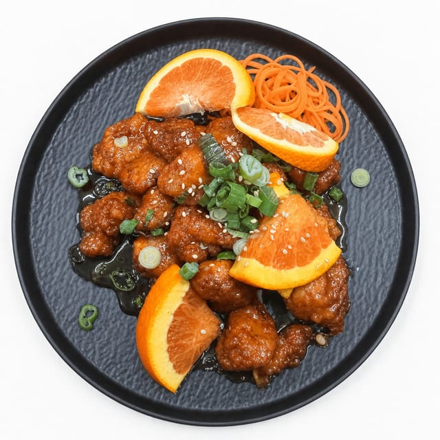 Orange Chicken.