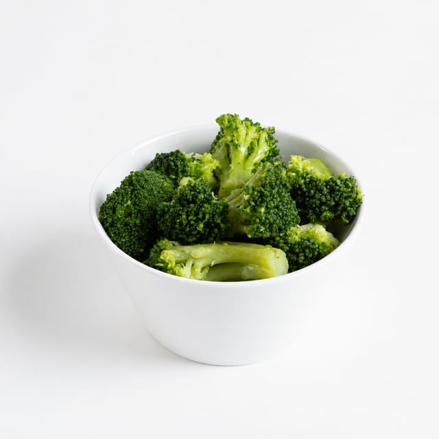 Steamed Broccoli.