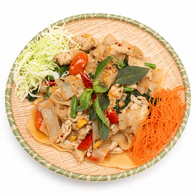 Thai Spaghetti Kee Mao.